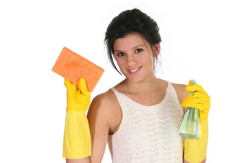 Clean and well-maintained home gutters